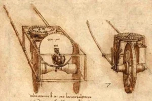 El odómetro de Leonardo da Vinci